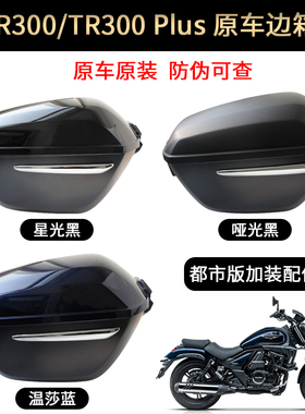 豪爵摩托车TR300  原车边箱 TR300-5 PLUS版  边箱支架 尾箱 原装