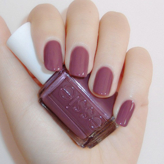 美国Essie指甲油 烟熏紫罗兰610紫色气质优雅 显白快干免烤不可撕