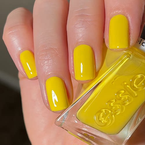 ESSIE104油菜花黄快干指甲油