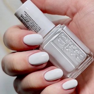 白色免烤持久10 法式 美国正品 ESSIE指甲油Blanc漆光纯白艾茜经典