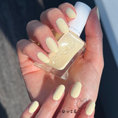 ESSIE微光疗扭扭瓶指甲油102 bay鹅黄色奶黄免烤 the atelier