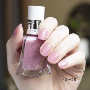 Essie扭扭瓶微光疗指甲油188果冻粉bodice goddess樱花粉仙女免烤