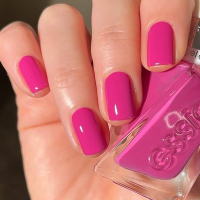 essie指甲油扭扭瓶313桃红色免烤