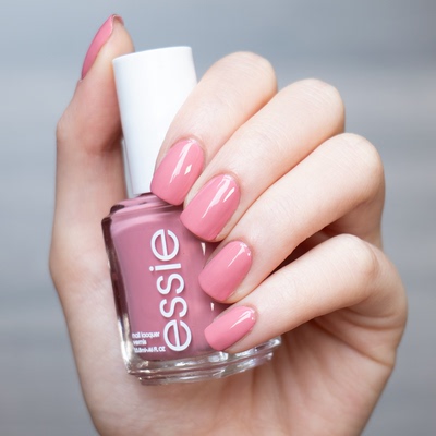 essie指甲油温柔色豆沙粉蜜糖粉