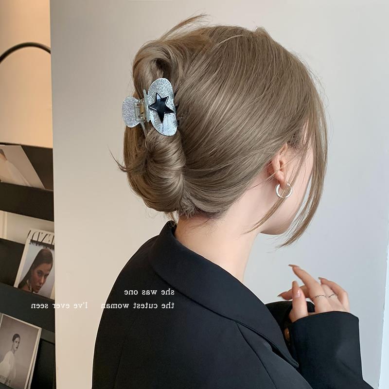 夹子鲨鱼后脑勺五角星半扎