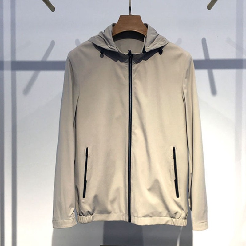 热卖同款 春季薄款夹克外套 男士青春活力时尚 外穿收口袖茄克衫