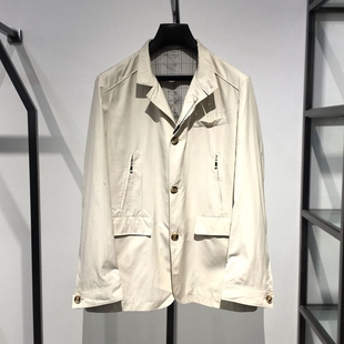 男士 商务休闲 半高领中式 专柜热销 茄克衫 夹克外套 长袖 春夏款