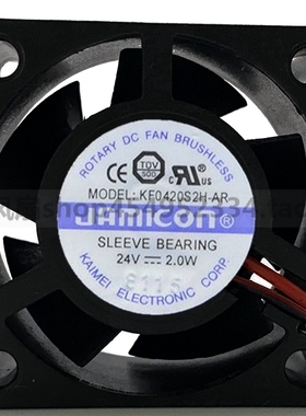 JAMICON 4cm 24V 0.09A 2.0W 4020 KF0420S2H-AR 变频器 静音风扇