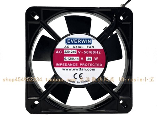 原装 EVERWIN AC220V 11025 110*110*25MM轴流风机散热风扇