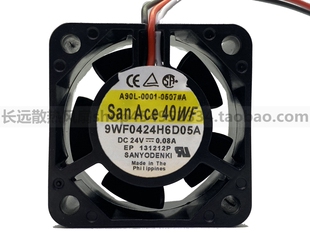 原装三洋 发那科风扇A90L-0001-0551#A 9WF0424H6D05A 24V 0.08A