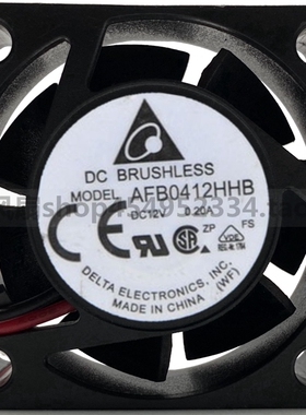 全新原装台达DELTA AFB0412HHB 12V 0.2A 4015 4CM双滚珠散热风扇