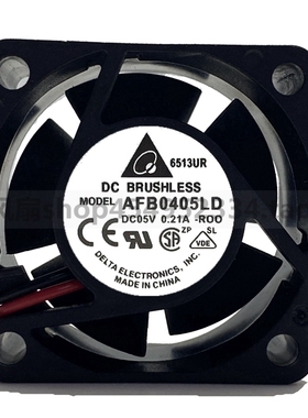 全新台达AFB0405LD 4020 5V0.21A静音显卡交换机4厘米USB散热风扇