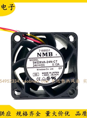 04028VA-24N-CT 全新 4028/24V 0.13A 法那科机床系统CNC散热风扇