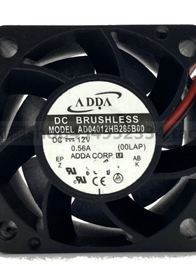 全新ADDA AD04012HB285B00 4028 12V 0.56A 4厘米 服务器散热风扇