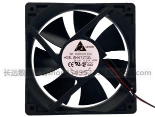 台达 12cm 12025 AFB1212L 12V 0.21A 电源机箱 双滚珠超静音风扇