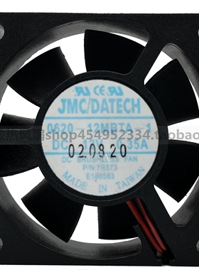 JIMC DATECH 0620-12MBTA-1 12V 0.35A 6020 6CM 戴尔温控风扇
