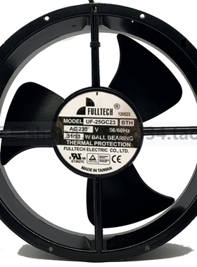 全新 UF-25GC23BTH/BWH UF258923BL 230V 25cm 25489散热风机风扇