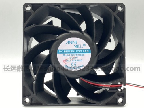 原装 WDF9238BL DC24V 9cm 9038 变频器 电焊机 散热风扇