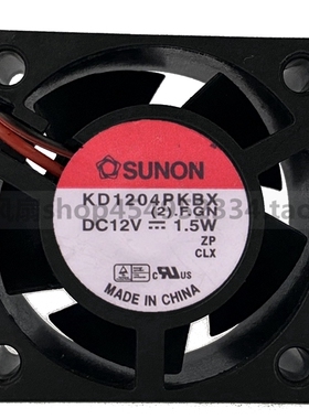 建准/SUNON KD1204PKBX 4020 12V 1.5W 4CM 超静音悬磁浮散热风扇