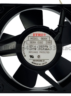 法国 ETRI 98XH 2182000 115V 13/11W 12CM 耐高温金属交流风扇