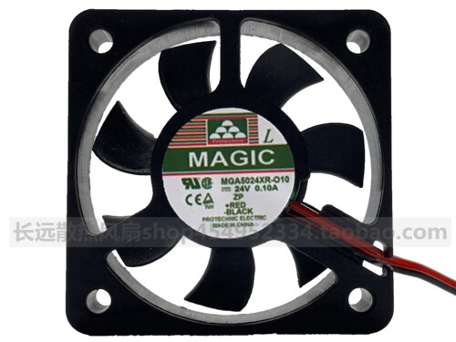 永立Protechnic MGA5024XR-O10 24V 0.10A 5010 5CM 散热风扇