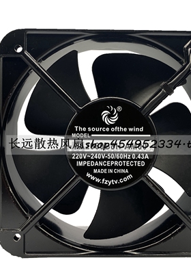 FA2060B8H-AM00 220-240V 0.43A 20CM 20060 轴流风机 散热风扇