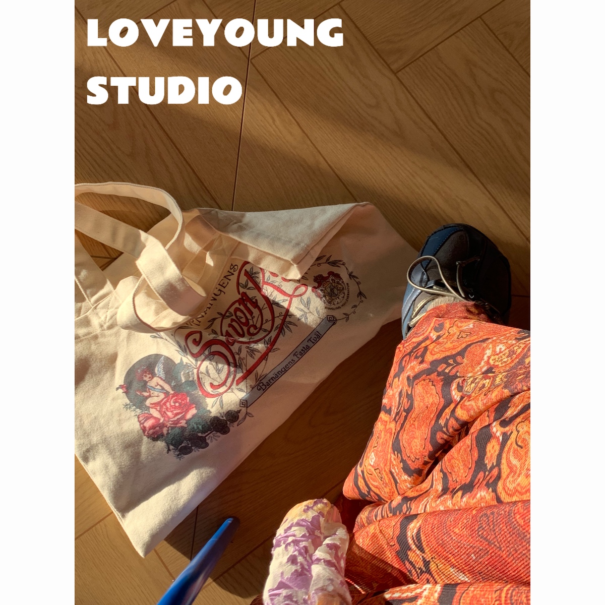 loveyoung天使帆布袋