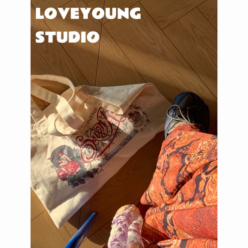 loveyoung天使帆布袋
