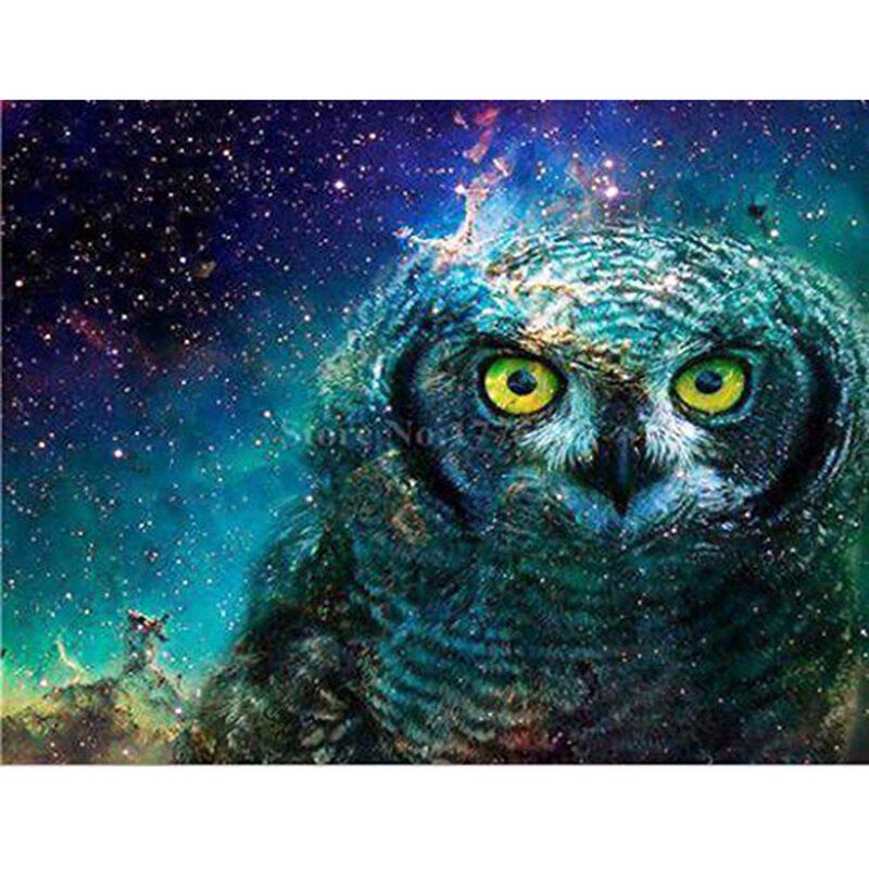 Diamond painted owl cross stitchin the Home accessories , Decorative painting , Other decorative painting  category - from Buy2taobao.com to provide professional Taobao agent buy service