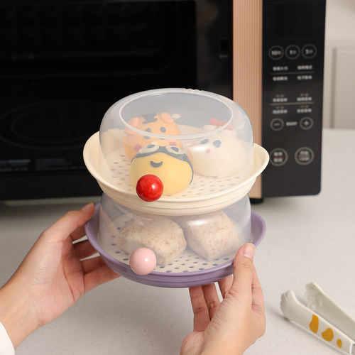食品级蒸笼微波炉加热专用器皿