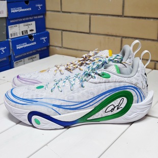 李宁ABPV009-12男子DLO 1拉塞尔一代低帮篮球鞋