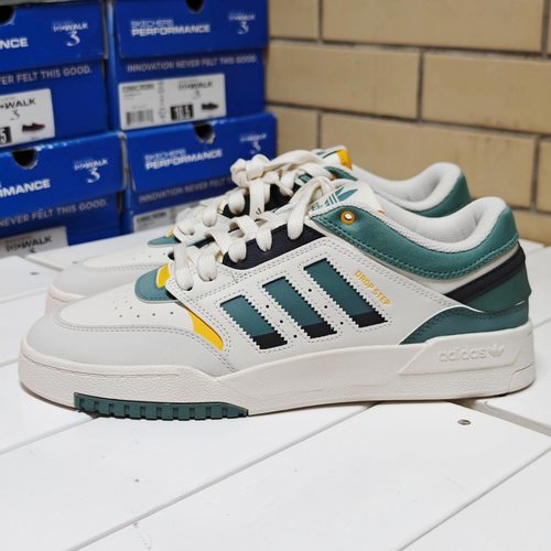 阿迪达斯GW9727 GW9735男女三叶草DROP STEP经典板鞋