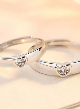 DR戒指情侣女男s925纯银