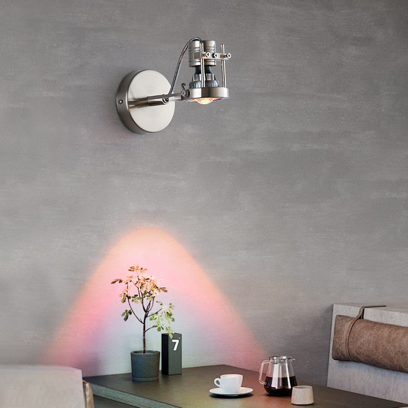 包豪斯复古可调角度小山丘壁灯卧室床头阅读灯中古防眩日落氛围灯