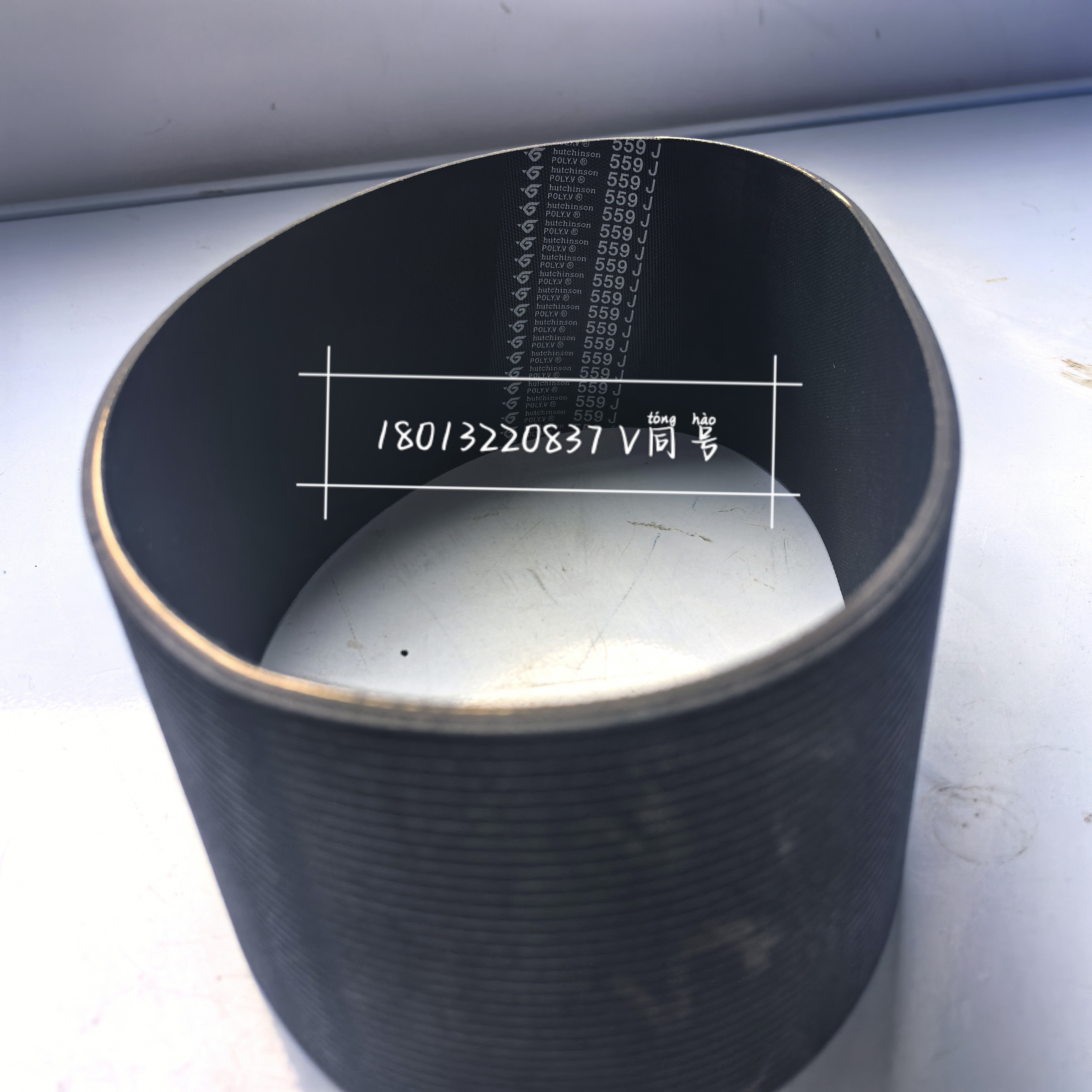 法国哈金森Hutchinson PJ橡胶多楔带559J 3PJ559 按需裁切