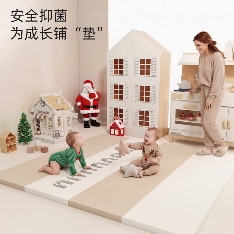 淘尼屋XPE折叠爬行垫4cm加厚图片