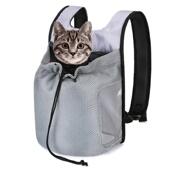 顶部露头可调节宠物外出便携包猫咪双肩网布透气猫包小狗狗出行包