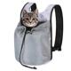 顶部露头可调节宠物外出便携包猫咪双肩网布透气猫包小狗狗出行包
