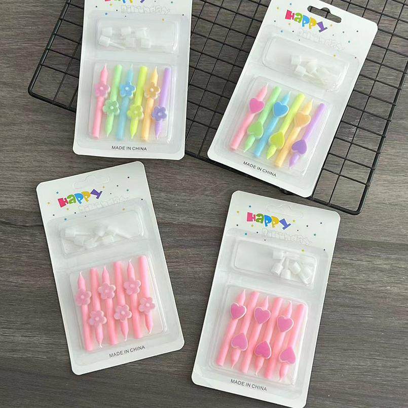 可爱花朵爱心韩系ins风卡通小花太阳花彩色蜡烛生日蜡烛蛋糕装饰,节庆用品/礼品,蜡烛,淘宝优惠券,粉丝福利购,淘宝优惠卷