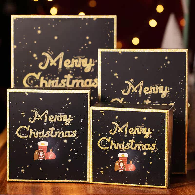 tags candy gift box wrapping paper christmas decoration