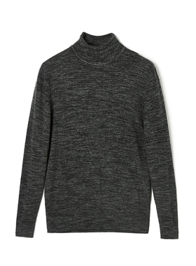 2025年冬装Outlets男装 高端ASN系列 含羊毛微弹上衣舒适内搭毛衣