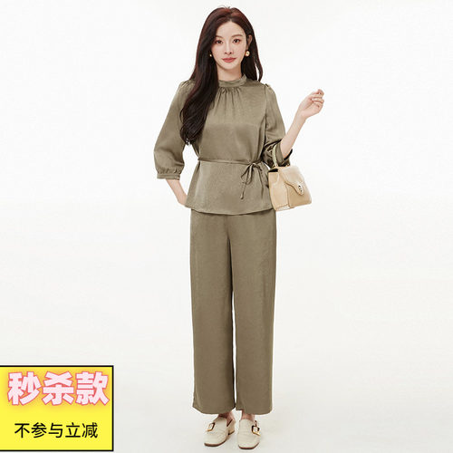 上衣+长裤时尚两件套装