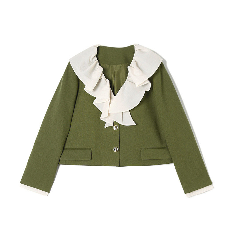 2026年春Outlets正品 高端WT系列优雅大气上衣设计感减龄款外套女