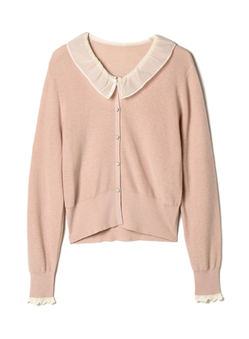 Outlets撤柜正品 GMS冬装新款 含羊毛开衫上衣活力减龄外穿毛衣女