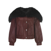 2025新款 Outlets专柜撤柜正品 OY冬装 洋气狐狸大毛领外套鹅绒服女