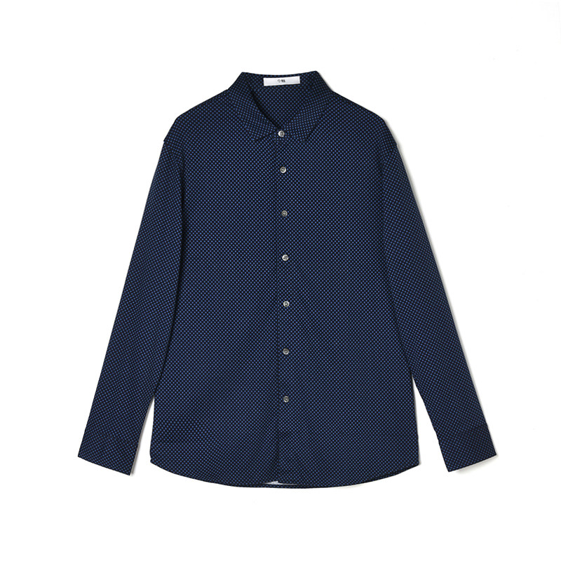 2025年春装Outlets专柜高端ASN男装通勤商务休闲上衣棉质百搭衬衫