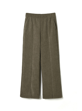 Outlets专柜撤柜正品 LD冬装2025新款松紧腰长裤舒适质感休闲裤女