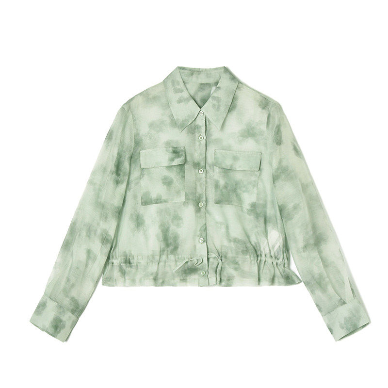 2026年春Outlets正品 高端UN系列清爽减龄长袖上衣宽松遮肉外套女,女装/女士精品,短外套,淘宝优惠券,粉丝福利购,淘宝优惠卷