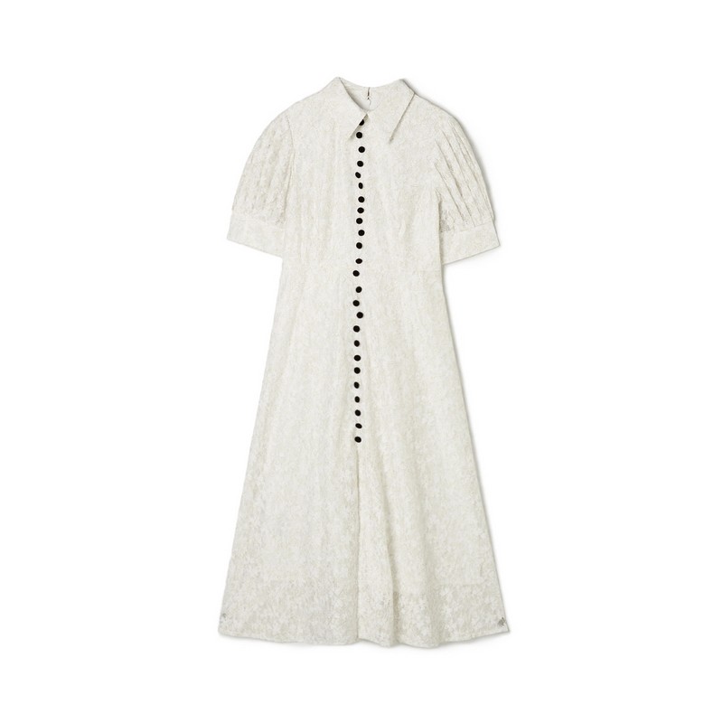 奥莱专柜撤柜正品 南油N系列夏装新款 知性优雅修身中长裙连衣裙