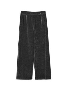 Outlets专柜撤柜正品 LD冬装2025新款松紧腰长裤舒适质感休闲裤女